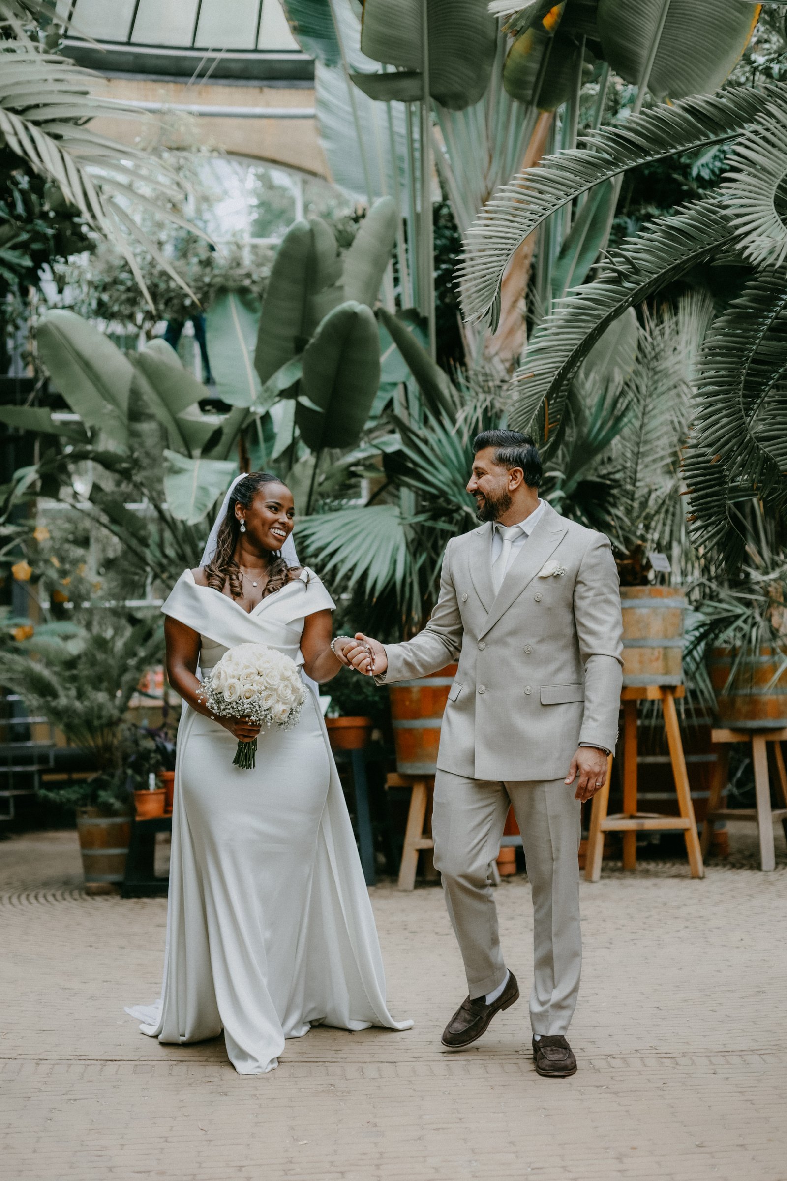 hortus botanicus Amsterdam wedding photographer netherlands